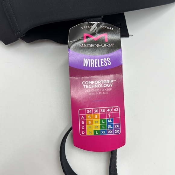 NWT Maidenform 6-Way Convertible Bra – Black, Size S - Picture 10 of 11